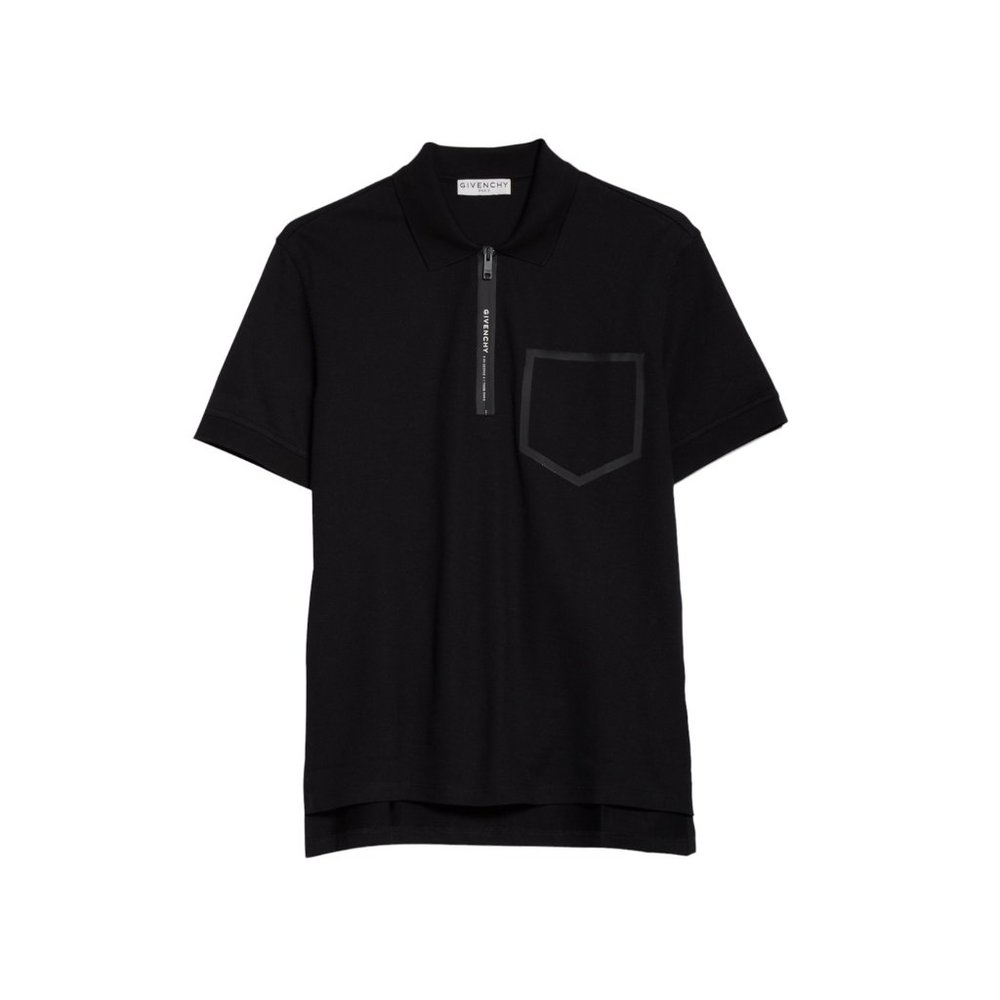 Givenchy Short Sleeve Slim Fit Polo Shirt - Black